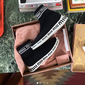 Miu Miu sock sneakers